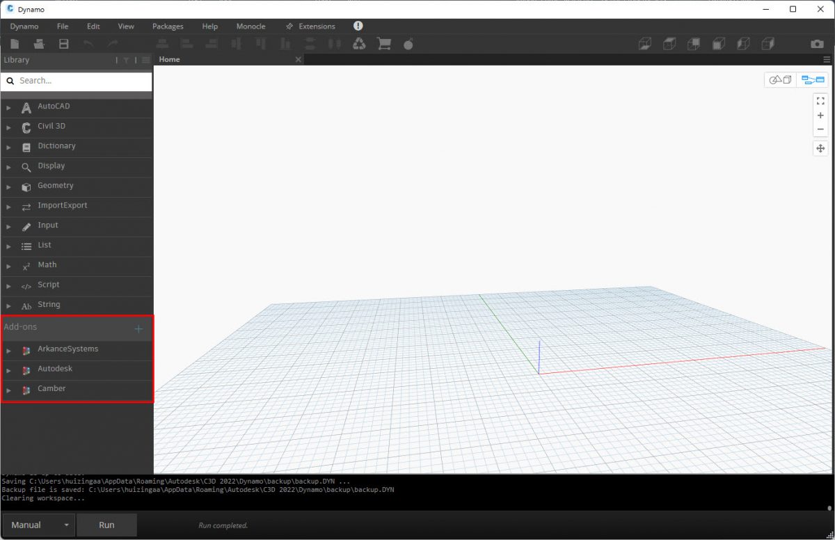 Onmisbare Node Libraries in Dynamo Civil 3D (waaronder de Arkance ...