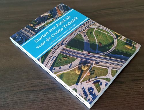 Nieuw boek: Starten met AutoCAD voor de Civiele Techniek