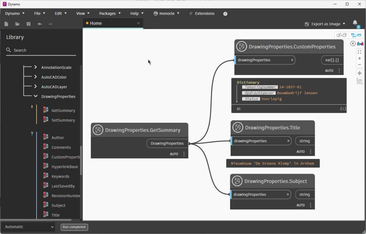 Meta File Drawing Meta-data tekening met Fields in titelblok in AutoCAD – HuizBlog