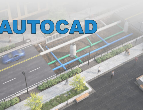 Labels bij cursor in AutoCAD in 3D weergave