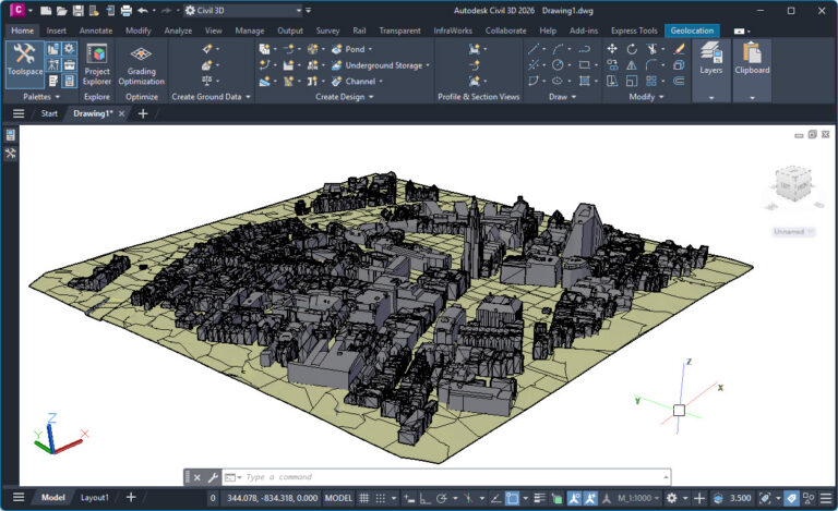 Labels bij cursor in AutoCAD in 3D weergave – HuizBlog